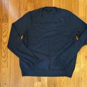 Banana Republic Men's Dark Gray Crewneck Sweater